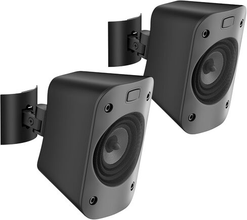 حامل مكبر صوت لحامل مكبر الصوت Logitech Z906 على الحائط مع حامل سقف قابل للإمالة والدوران لحامل مكبر الصوت Logitech Z906، زوج in Kuwait