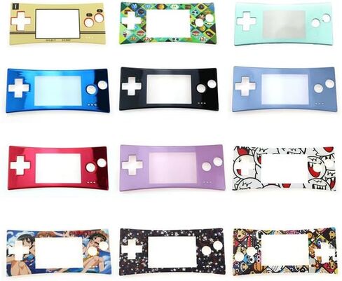 Front Shell Faceplate Housing Case Cover Panel for Gameboy Micro GBM Replacement (Game) in Saudi Arabia