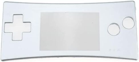 Front Shell Faceplate Housing Case Cover Panel for Gameboy Micro GBM Replacement (Game) in Saudi Arabia