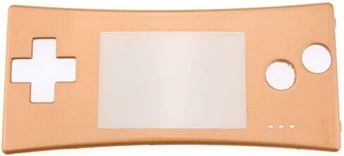 Front Shell Faceplate Housing Case Cover Panel for Gameboy Micro GBM Replacement (Game) in Saudi Arabia