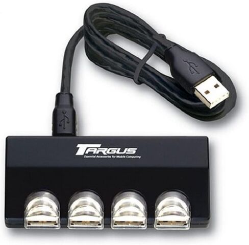 تارجوس، موزع 4 منافذ USB 1.1 PA055U (أسود) in Kuwait