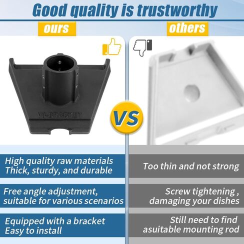 Satellite Mounts Starlink Pivot roof Mount Starlink Gen 3 Mount kit Pole Mount Compatible with Starlink Gen 3/V3 in Saudi Arabia