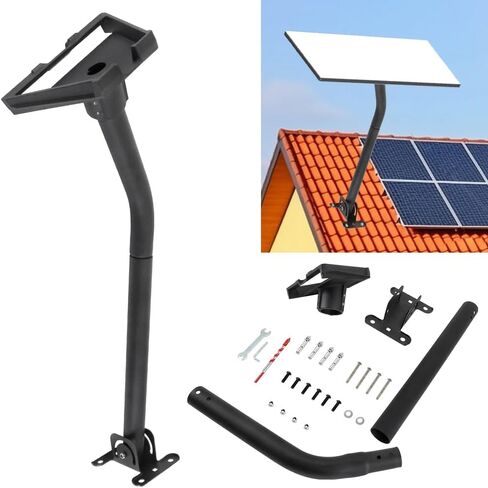 Satellite Mounts Starlink roof Mount Starlink Gen 3 Mount kit fit for Starlink Gen 3/V3 Wall Mount Pole Mount Long Wall Mount Pipe Adapter in Saudi Arabia