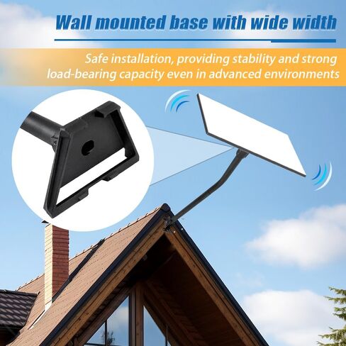 Satellite Mounts Starlink roof Mount Starlink Gen 3 Mount kit fit for Starlink Gen 3/V3 Wall Mount Pole Mount Long Wall Mount Pipe Adapter in Saudi Arabia