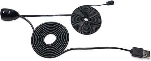 Infrared Remote Control Extender Cable, 10 Feet USB IR Blaster Cable, IR Repeater Cable Kit, IR Extender, IR Emitter& IR Signal Receiver& USB Power Cable for TV, DVD Player, STB Box (10 Feet) in Saudi Arabia