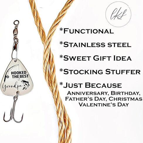 هدية صيد السمك لفكرة هدية بابا لفكرة هدية عيد ميلاد بابا فكرة هدية عيد ميلاد بابا فكرة هدية عيد الميلاد بابا فكرة هدية بابا تخزين إغراء الصيد لبابا FBA-HOOKED-LURE (بابا) in Kuwait