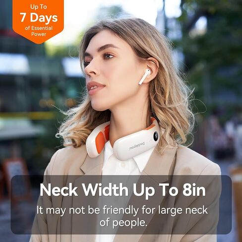 10000mah Rechargeable Neck Warmer,for Necks Up to 8 inches Wide,5 Hours Portable Neck Heater for Men and Women in Saudi Arabia