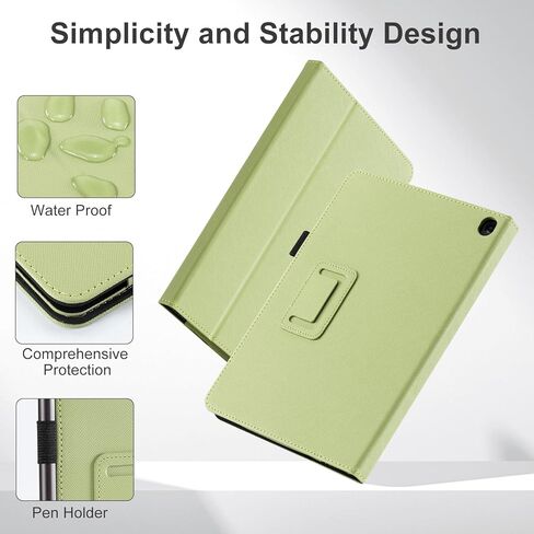 CoBak Case for All New Fire HD 10 Tablet 13th Generation 2023 Release 10.1" - Slim Folding Stand Folio Cover for Fire 10 with Auto Wake/Sleep in Saudi Arabia