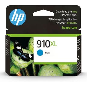 HP 910XL Magenta High-yield Ink Cartridge | Works with HP OfficeJet 8010, 8020 Series, HP OfficeJet Pro 8020, 8030 Series | Eligible for Instant Ink | 3YL63AN
