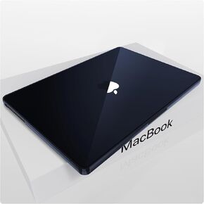 for MacBook Pro 14 inch Case M4 2024-2021 M3 M2 M1 Pro/Max [100% Match Official Color] [Corner Protective] Hard Shell Case Laptop Cover A3401 A3112 A2992 A2918 A2779 A2442 - Space Black Clear