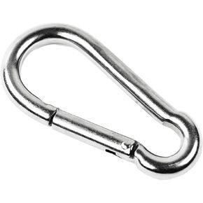 MARINE CITY 316 Grade Stainless Steel Carabiner/Clip Snap Hook 2-3/4 Inches for Climbing – Fishing – Hiking