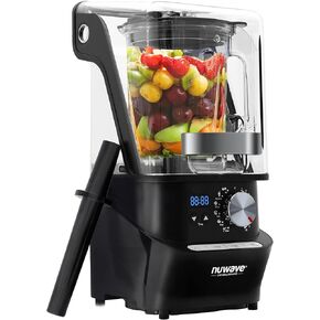 Nuwave Infinity Noise Reduction Blender, Sealed Sound Enclosure, Professional Grade, Digital Controls, 56oz Tritan Jar, Laser-Cut Stainless-Steel -Blades & Heavy-Duty Metal Gears