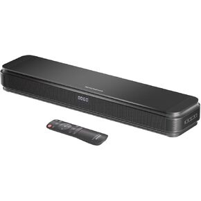 2.1ch 80W Sound Bar for TV with Dolby Audio and Built-in Subwoofer, Bluetooth TV Speaker Soundbar with HDMI-ARC and Optical Connectivity, Enhanced Clarity and Balanced Bass, Black