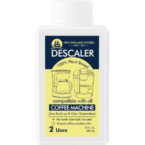 8 Uses Descaling Solution Compatible with Keurig, Nespresso, Breville, Delonghi, Jura, Ninja - 33.8oz Coffee Machine Descaler, Espresso Coffee Maker Cleaner, Coffee Pot Limescale Remover