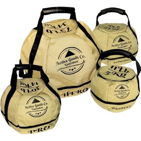 ActiveGoodsCo. Kettlebell Sandbag for fitness workout, different sizes 11Lb to 75lb. Visit to see the options