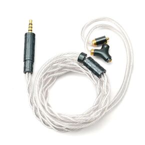 QOA Kinera Celest Pro in Ear Monitor HiFi IEM Cable, Earphone Upgrade Cable Detachable Boom Mic 3.5mm 4.4mm Plug 0.78mm 2Pin/MMCX IEMs for Gaming Calling Headset(0.78/mic)