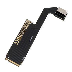 chenyang M.2 to SFF-8612 Adapter,Oculink SFF-8612 to NVME PCIe 4.0 M-Key Host Adapte for 2022/2023 ThinkBook 16+ AMD8845 External Graphics Card & SSD