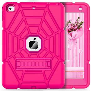 Grifobes for iPad 6th/5th Generation Cases 2018/2017, for Pad Air 2 Case 2014 9.7 inch, Heavy Duty Shockproof Rugged Protective i Pad 5 6 Gen 9.7" Case with Stand for Kids Boys (Red+Blue)
