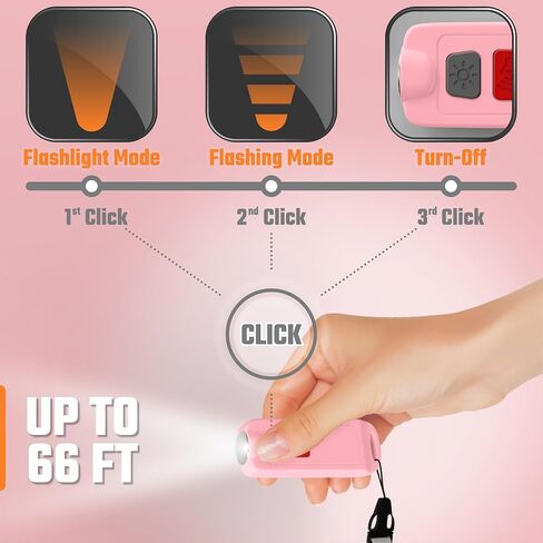 Rechargeable Keychain Alarm for Women Self Defense – 2 Pack 130 dB Loud Safesound Personal Siren Ring with LED Light – Waterproof SOS Emergency Safety Alert Device Key Chain by WETEN (Black&Black) in Saudi Arabia