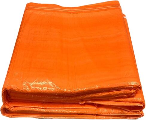 Concrete Curing Blanket Cover - Heavy Duty PE Coated Woven Insulated Foam Core for Cement, Construction, Landscaping - Tear & Water Resistant - 8 x 24 Ft - Indoor/Outdoor Tarp (Orange) in Kuwait