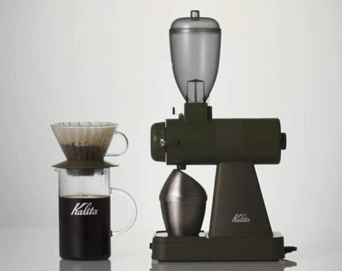 カリタ(Kalita) Karita WDG-155#05064 Wave Series Glass Coffee Dripper for 1-2 People, Army Green in Saudi Arabia