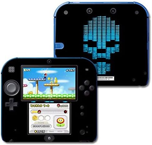 غلاف MightySkins متوافق مع Nintendo 2DS - Music Reborn | غطاء ملتف واقٍ ومتين وفريد ​​من نوعه من الفينيل | سهل التطبيق والإزالة وتغيير الأنماط | صنع في الولايات المتحدة الأمريكية in Saudi Arabia