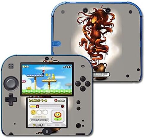 غلاف MightySkins متوافق مع Nintendo 2DS - Music Reborn | غطاء ملتف واقٍ ومتين وفريد ​​من نوعه من الفينيل | سهل التطبيق والإزالة وتغيير الأنماط | صنع في الولايات المتحدة الأمريكية in Saudi Arabia