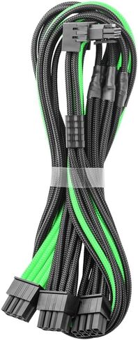 كابل CableMod E-Series Pro ModMesh بأكمام 12VHPWR 90° StealthSense PCI-e لـ EVGA G/G+ / P/P+ / T - البديل B (أسود، 16 سنًا إلى 8 سنون ثلاثية، 60 سم) in Kuwait