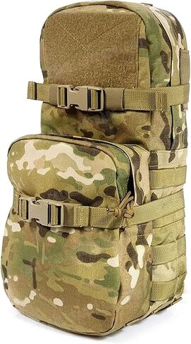 LIVANS Tactical Hydration Pack Molle Hydration Carrier Military Hydration Pouch 3L Water Bladder Holder for Tactical Backpack Plate Carrier(Bladder Not Included) in Saudi Arabia