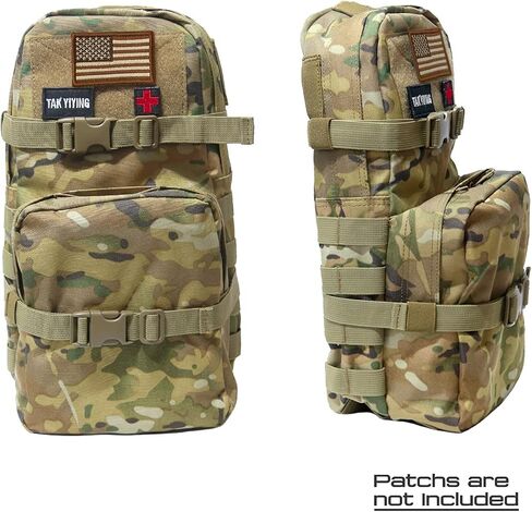 LIVANS Tactical Hydration Pack Molle Hydration Carrier Military Hydration Pouch 3L Water Bladder Holder for Tactical Backpack Plate Carrier(Bladder Not Included) in Saudi Arabia