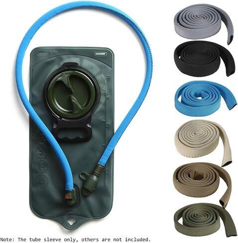 Water Bladder Tube Cover Insulation Tube Sleeve Hydration Pack Drink Tube Cover, 92cm / 36in Long, Fit Most Bladder Tube Within 10mm Diameter in Saudi Arabia