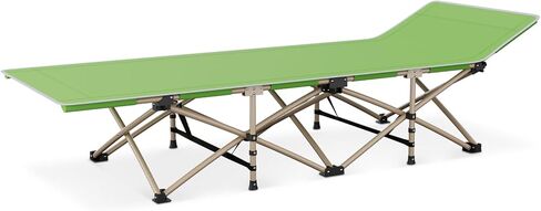 MoNiBloom Folding Sleeping Cot for Adults, Easy to Set Up Portable & Lightweight Camping Cot for Outdoor Camping, Lounging and Elevated Napping, Support 360 lbs, Pink in Kuwait