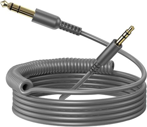 OneOdio 6.35mm 1/4 to 3.5mm 1/8inch 9.8ft Cable for Pro 10/30/50, Stereo Cable for DJ Turn Table, E-Drum, Keyboard, Electric Guitar, Bass AMP, Mixer, Equalizer in Saudi Arabia