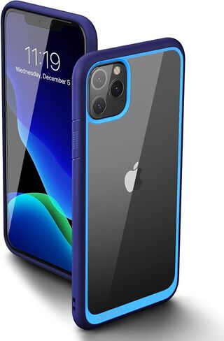 Supcase Unicorn Beetle Style Series Case Designed for Iphone 11 Pro Max 6.5 Inch (2019 Release), Premium Hybrid Protective Clear Case (Black) in Saudi Arabia