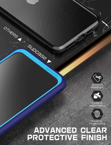 Supcase Unicorn Beetle Style Series Case Designed for Iphone 11 Pro Max 6.5 Inch (2019 Release), Premium Hybrid Protective Clear Case (Black) in Saudi Arabia