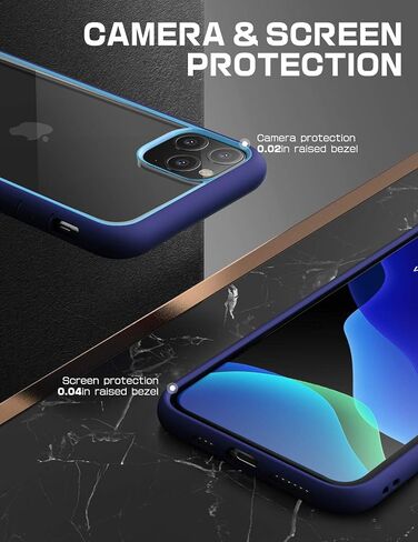 Supcase Unicorn Beetle Style Series Case Designed for Iphone 11 Pro Max 6.5 Inch (2019 Release), Premium Hybrid Protective Clear Case (Black) in Saudi Arabia