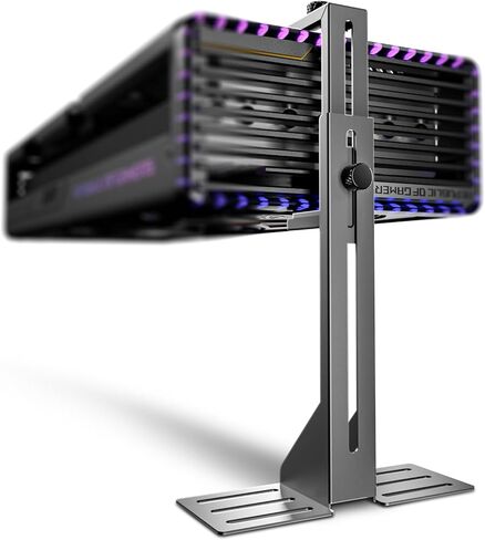 Antec GPU دعم قوس، بطاقة الرسومات GPU دعامة دعم بطاقة الفيديو حامل الترهل حامل الحافظة (أسود) in Kuwait