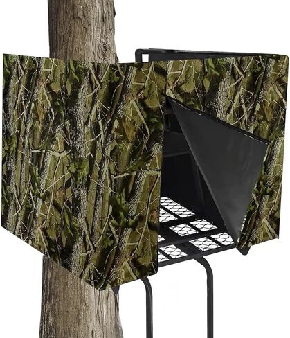 غطاء أعمى لحامل شجرة الصيد: ستائر صيد الغزلان مموهة مموهة - مجموعة ستائر سلمية أعمى in Kuwait