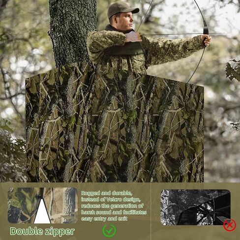 غطاء أعمى لحامل شجرة الصيد: ستائر صيد الغزلان مموهة مموهة - مجموعة ستائر سلمية أعمى in Kuwait