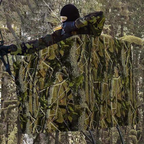 غطاء أعمى لحامل شجرة الصيد: ستائر صيد الغزلان مموهة مموهة - مجموعة ستائر سلمية أعمى in Kuwait