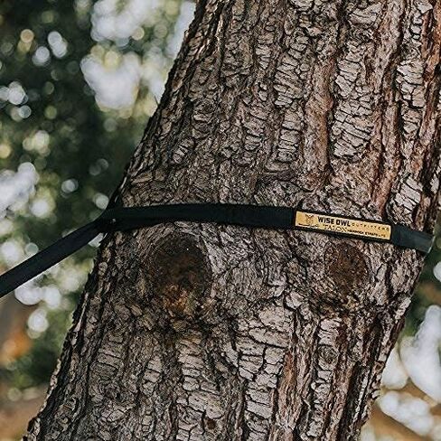 أرجوحة التخييم من Wise Owl Outfitters - أرجوحة خفيفة الوزن ومحمولة مع أشرطة للشجرة - أرجوحة خارجية للشاطئ والمشي لمسافات طويلة وحقائب الظهر والسفر in Kuwait