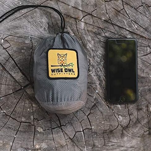 أرجوحة التخييم من Wise Owl Outfitters - أرجوحة خفيفة الوزن ومحمولة مع أشرطة للشجرة - أرجوحة خارجية للشاطئ والمشي لمسافات طويلة وحقائب الظهر والسفر in Kuwait