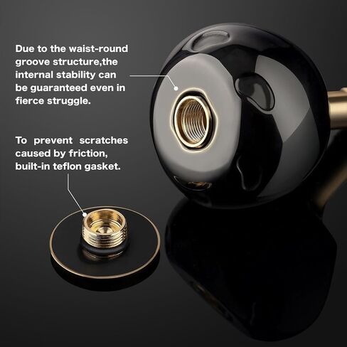 مقبض طاقة GOMEXUS متوافق مع Shimano Stella SW 4000-20000 Saragosa SW 5000 6000 in Kuwait