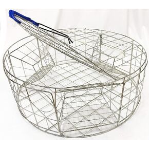 KUFA Stainless Steel Round Crab Trap (ø30 x12) CT120-N
