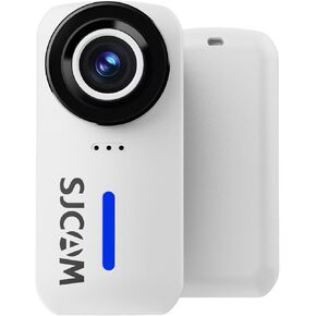 SJCAM Pocket Cam, 4K Action Camera, Stabilization, Waterproof, Mini Helmet Camera,170° FOV, Suitable for Vlogging and Live Streaming, Built-in Speaker&Mic, with Helmet Mount Kits, Black