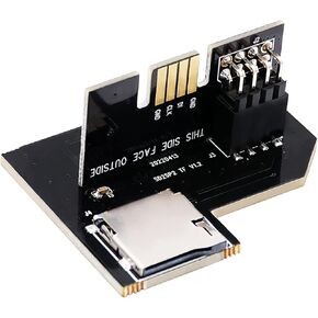 AreMe Micro SD Card Adapter TF Card Reader for Gamecube Serial Port 2 (SD2SP2 Pro)