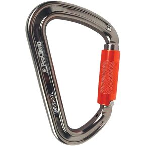 I-Beamer Mod D Lock Carabiner | NFPA Certified | 27kN MBS | Hot Forged Aluminum | I-Beam Design for Climbing, Rescue, Rigging & Rappelling