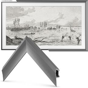 Frame My TV Deco TV Frames Alloy Prismatic - Graphite Bezel Compatible ONLY with Samsung The Frame TV (32", Fits 2021-2024 Frame TV)