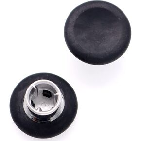 2 Pack Replacement Taller Concave Magnetic Analog Thumbstick Set for Xbox One Elite 2 Controller Classic Thumb Sticks Black