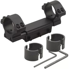 Gotical 11mm 3/8" Dovetail Zero Recoil Scope Mount 1 inch 30mm Dia Scope Ring with Stopping Pin High Profile Recoil Compensation